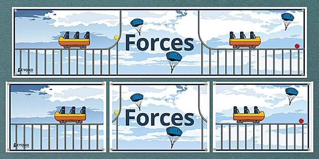 Forces Display Banner (teacher made) - Twinkl