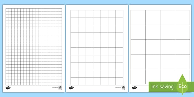Squared Paper Templates - Teaching Ideas
