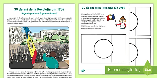 Free 30 De Ani De La Revolutia Romana Din 1989 Sugestie Pentru Strangere