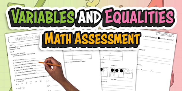 Leader Development Assessment Variables and Equalities Math Assessment
