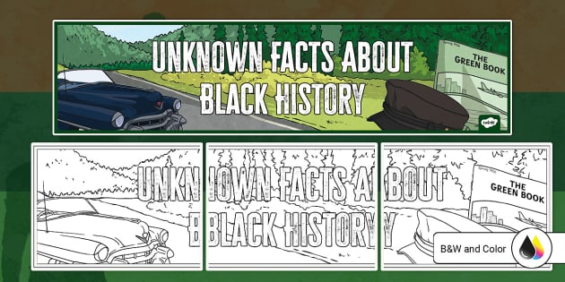 Unknown Facts About Black History Banner (teacher made)