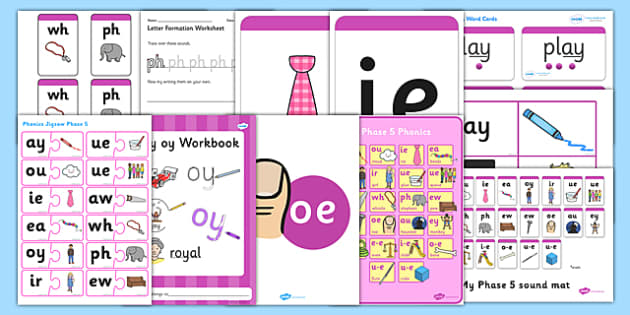 Teaching Assistant Phase 5 Phonics Resource Pack - Twinkl