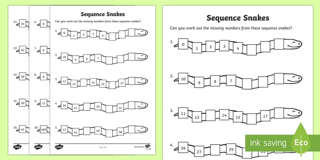 Atividade de Sequência Numérica para o 2º Ano – Twinkl