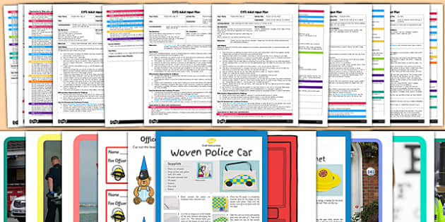 EYFS People Who Help Us Adult Input Planning and Resource Pack