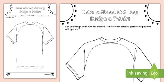 Design a Dot Day Shirt Creativity Task