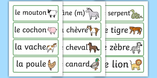 free-animal-names-in-french-word-cards