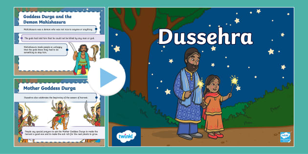 KS1 Dusshera PowerPoint - Twinkl