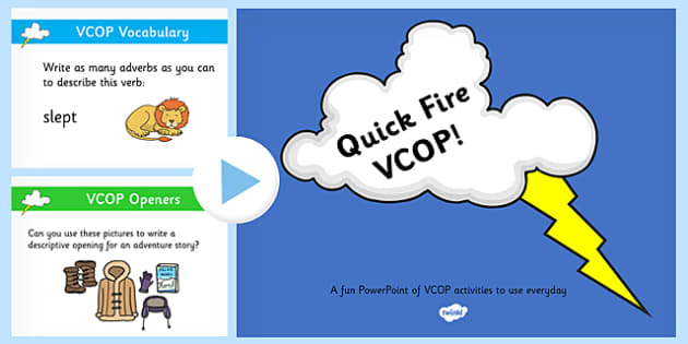 VCOP Activities PowerPoint | CfE (Second) | Twinkl - Twinkl