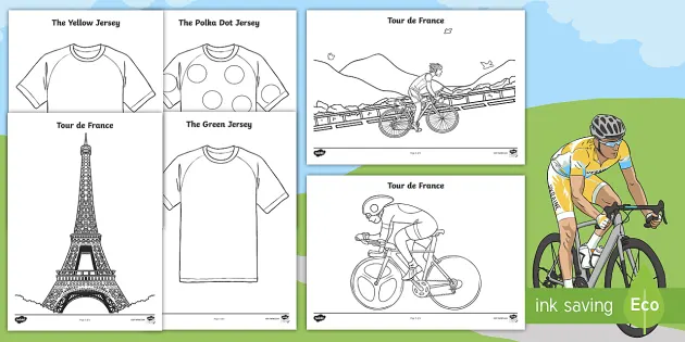 Tour de France Leader T-Shirt - Polka Dot - Kids