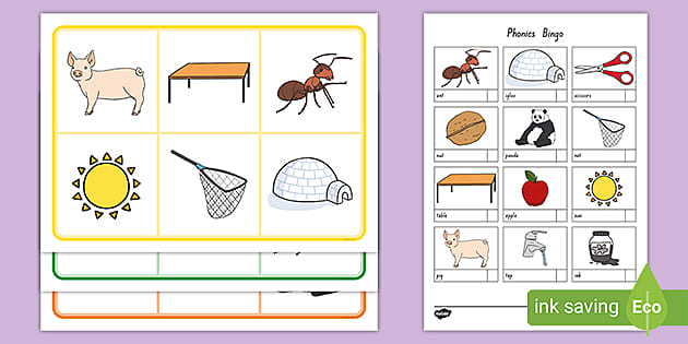 Initial Sounds Phonics Bingo (l'enseignant A Fait) - Twinkl