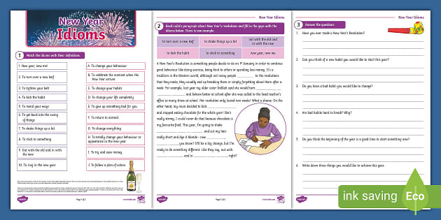 A2-B1 The Idioms Game