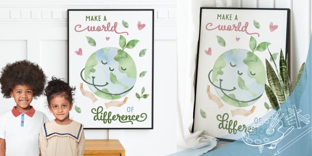 make a difference posters