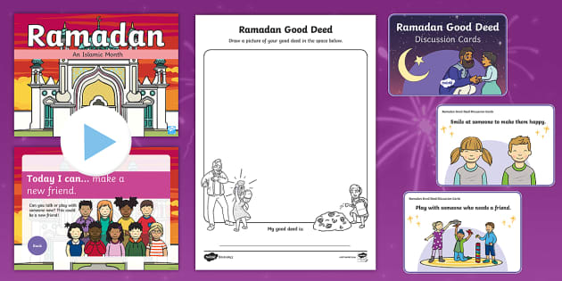 Rameena's Ramadan: Ramadan & Eid Good Deeds Resource Pack