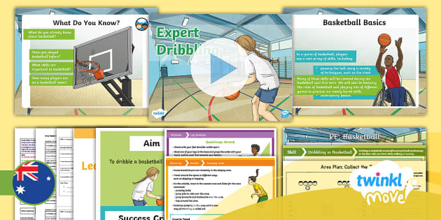 Move PE Y5 Basketball Lesson 1: Expert Dribbling Lesson Pack