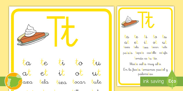 Cartilla de lectura: La letra S (Teacher-Made) - Twinkl