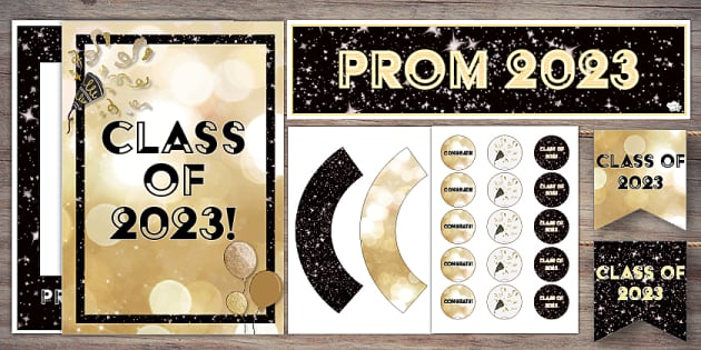 Prom Decorations Pack | Twinkl Party (teacher made) - Twinkl