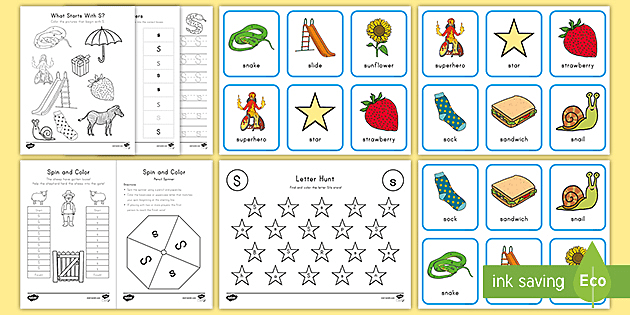 Letter S  Phonics Alphabet Games For Kids 