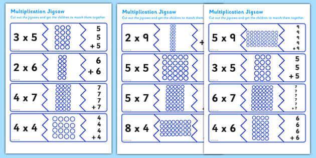 Learn Multiplication Table 2-6 6 Multiplication Puzzles for Kids Great Puzzle Gifts for Girls and Boys - Best for 6 to 10 Year Olds Logic Roots Math Puzzles for Kids Say No to Flash Cards, 
