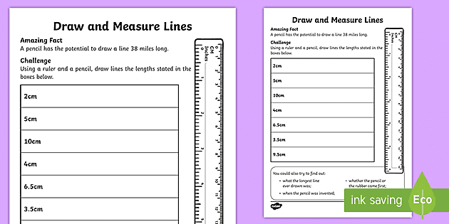 how to read a ruler in inches worksheet