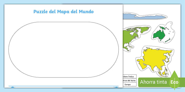 Mapamundi para niños de primaria - 5 mapas temáticos del mundo