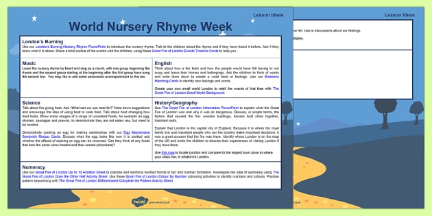 world-nursery-rhyme-week-london-s-burning-lesson-plan-ideas