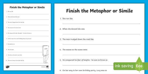388 Top Similes Metaphors Teaching Resources