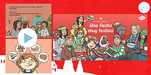 Cuento Una Fiesta Muy Festiva Teacher Made