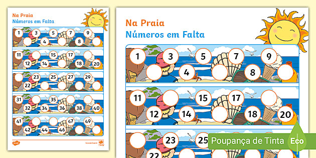 Atividades de Matemática 1º ano: adição, sequência numérica