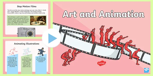 LKS2 Art and Animation PowerPoint - History of Animation