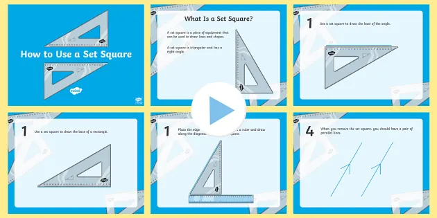 9 Piece Maths Geometry Set Stationery School Exam Homework Compass Set Squares 