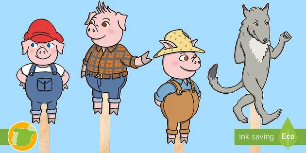 Les trois petits cochons - Three Little Pigs (French) – International  Children's Books