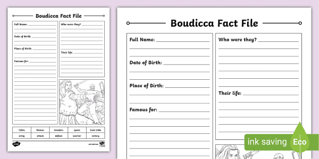 FREE Boudicca KS2 Picture and Discussion Cards — PlanBee