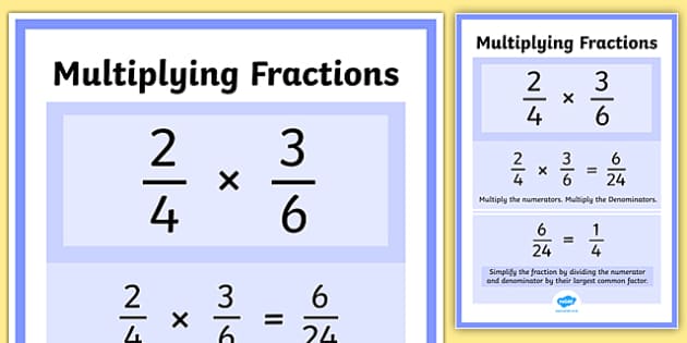 multiplying-timesing-fractions-display-poster-twinkl