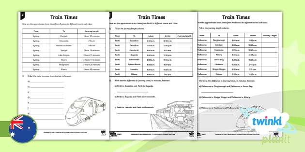 Year 4 Measurement: Compare Duration of Events Home Learning Tasks