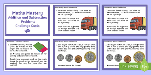 year 6 calculation addition and subtraction problems maths