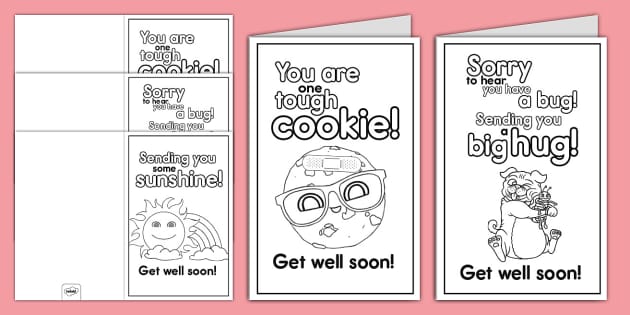  American Greetings Get Well Soon Card (Healing Thoughts) :  Office Products