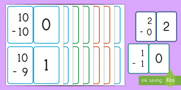 You Choose New Math Flash Cards Addition, Subtraction, Division, Multiplication 