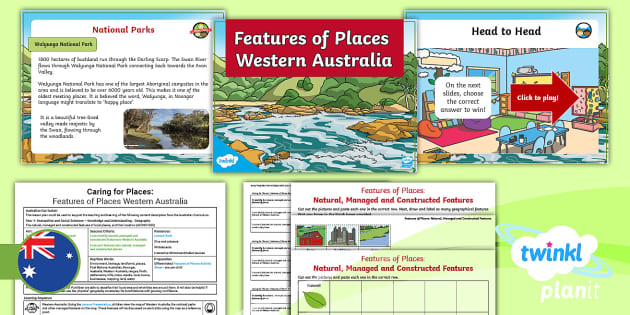 Year 1 HASS Geography Features of Places Western Australia