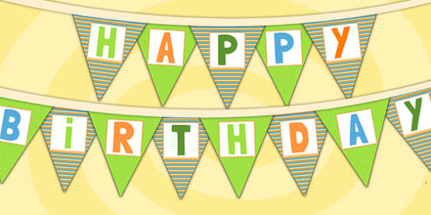 Jungle Themed Happy Birthday Bunting - jungle, parties, birthday