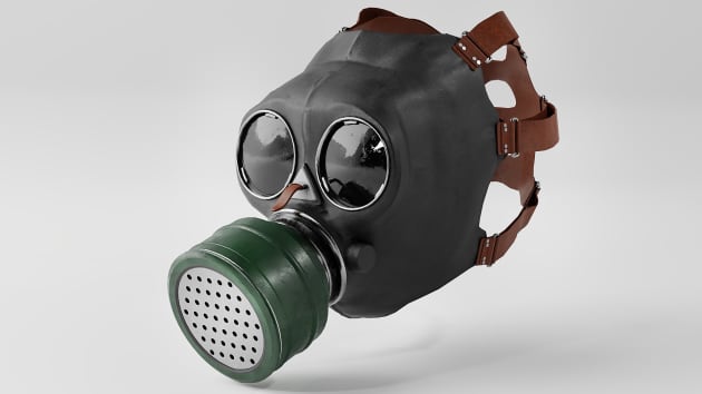 world war 1 gas mask drawing