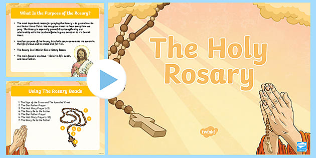 The Holy Rosary PowerPoint Christian Teaching Resource