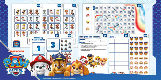 Online Games, Paw Patrol Memory Game