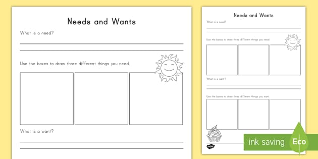 needs-and-wants-informational-reader-activity-sheets-kindergarten