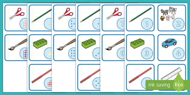 Tidy and Count Activity Labels (Teacher-Made) - Twinkl