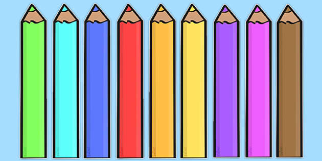 👉 Free Printable Pencils Labels for Classroom Displays