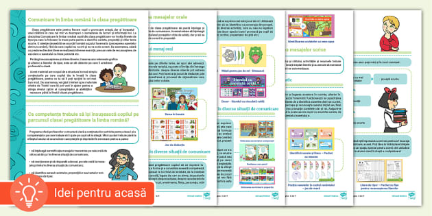 GRATUIT Cum ajut copilul să consolideze materia la limba română clasa pregătitoare – Idei pentru părinți