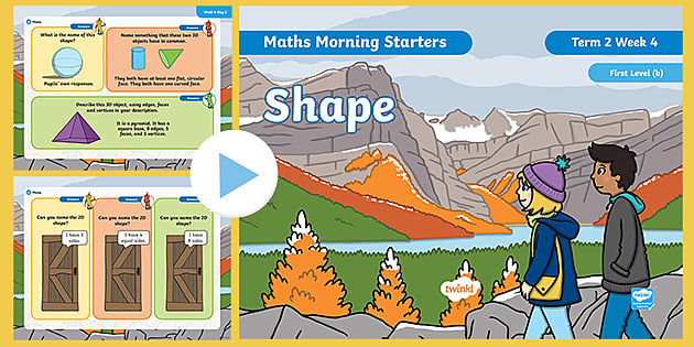 Maths Morning Starters First Level (b) Term 2 Week 4 PowerPoint