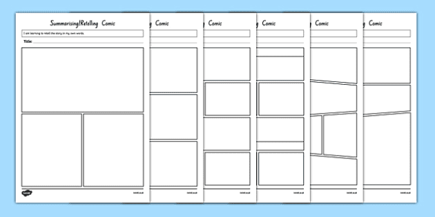 Film Strip Storyboard Template (Teacher-Made) - Twinkl