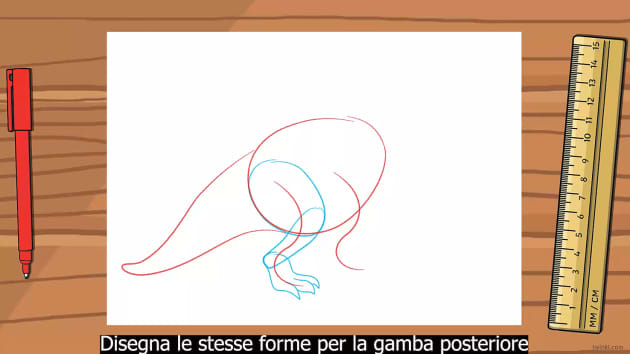 Come disegnare un dinosauro (l'insegnante ha fatto) - Twinkl