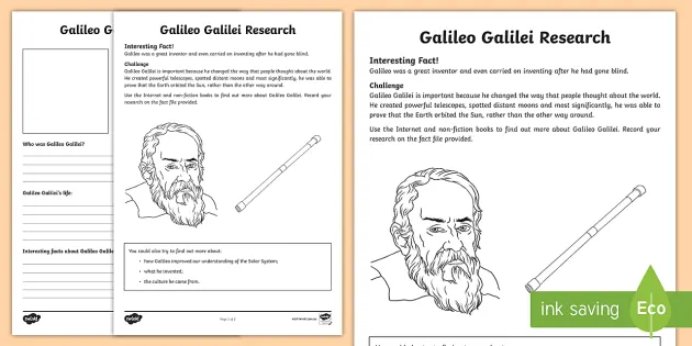 Facts about best sale galileo's telescope